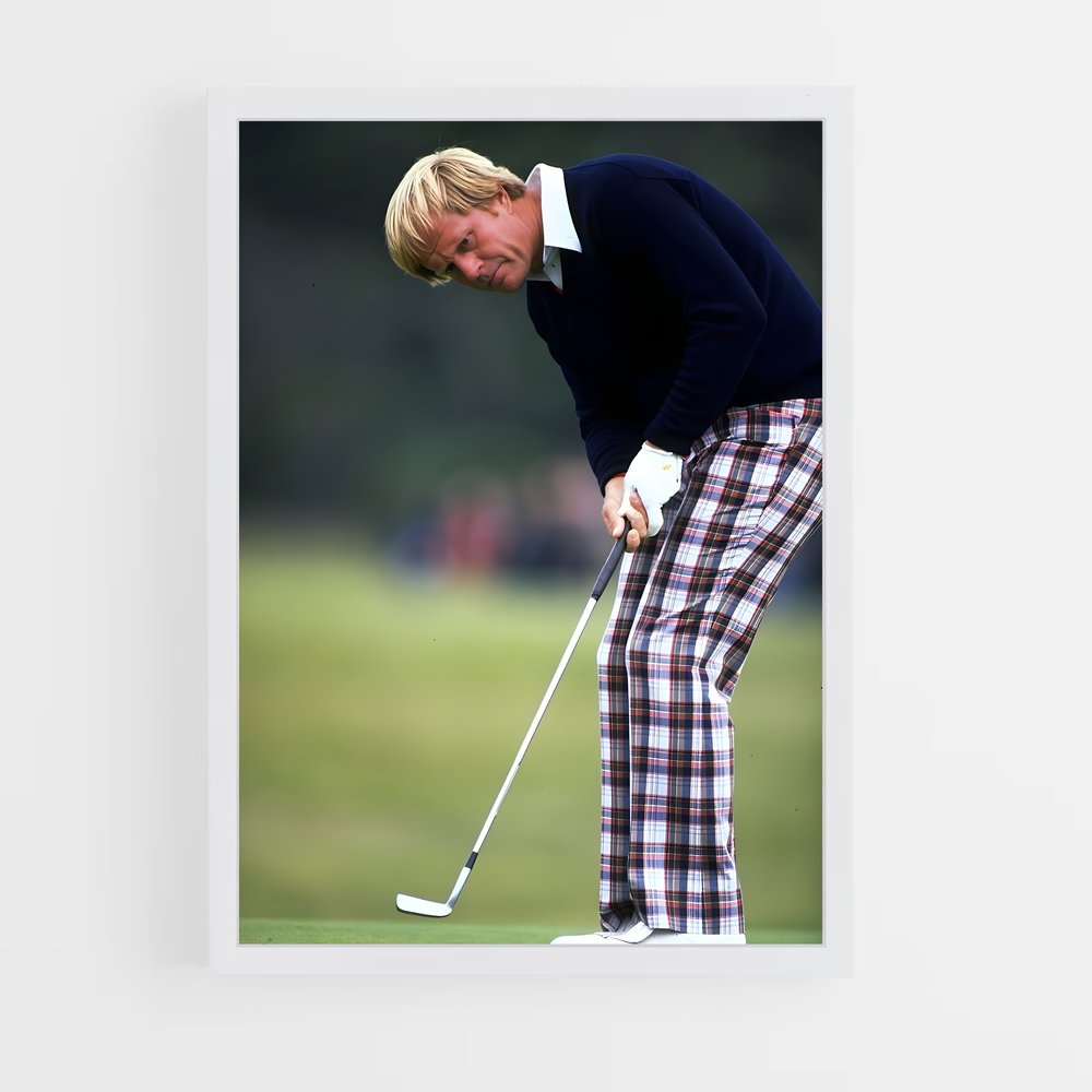 Poster Jack nicklaus – affiche Golf (vue 3)